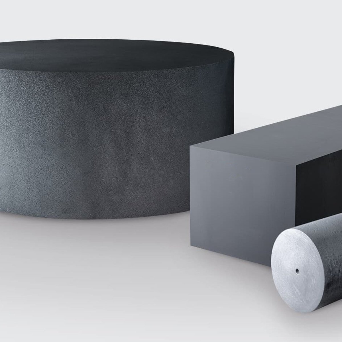 Isostatic graphite 2 Isostatic graphite blocks